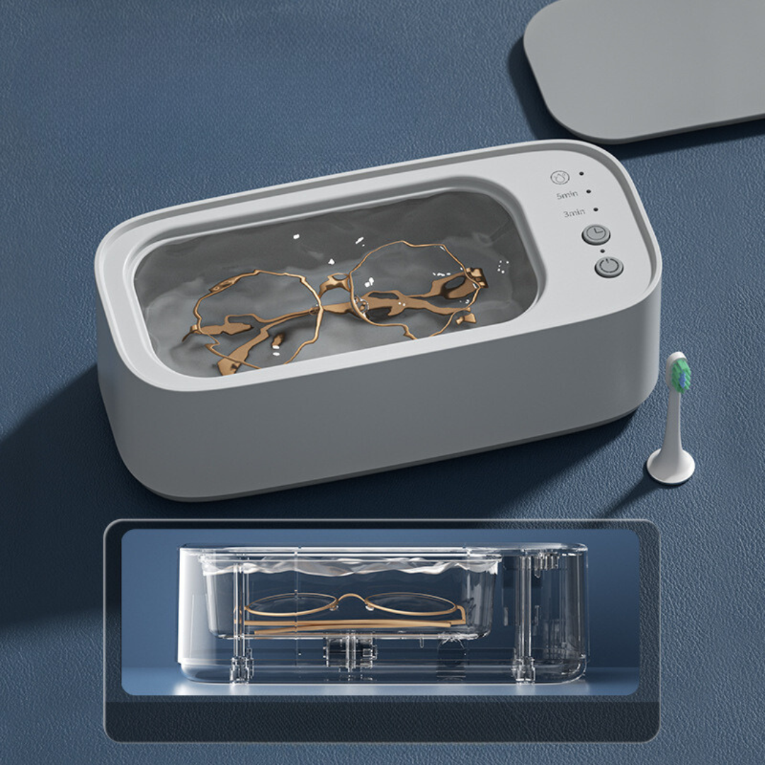 Ultrasonic Cleaning Device for Jewelry Glasses Watches and Small Accessories