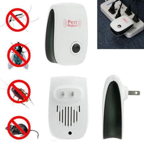 Ultrasonic Pest Repeller Device Outdoor Garden Animal Deterrent Electronic Yard Protection System