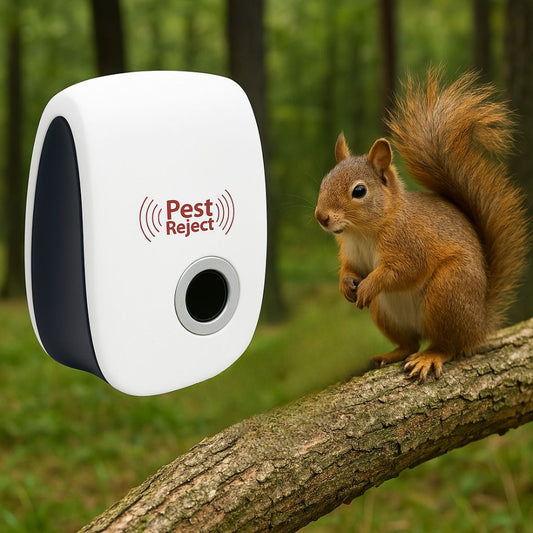 Ultrasonic Pest Repeller Device Outdoor Garden Animal Deterrent Electronic Yard Protection System