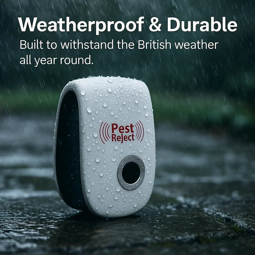 Ultrasonic Pest Repeller Device Outdoor Garden Animal Deterrent Electronic Yard Protection System