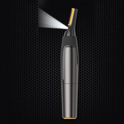 Ultrathin Precision Facial Hair Trimmer with LED Light