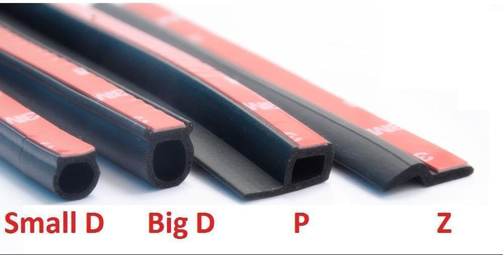 Universal Adhesive Car Door Weather Seal Strip