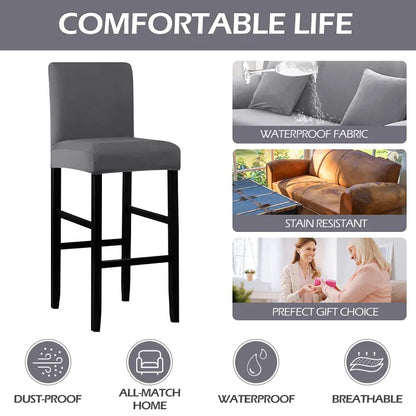 Universal Stretch Bar Stool Chair Cover