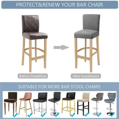 Universal Stretch Bar Stool Chair Cover