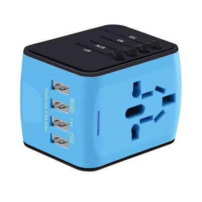 Universal Travel Adapter Voltage Converter USB Charger