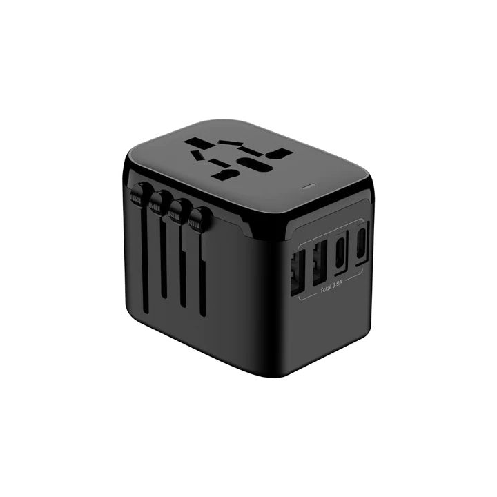 Universal Travel Adapter Voltage Converter USB Charger
