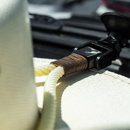 Vehicle Cowboy Hat Holder With Suction Mount