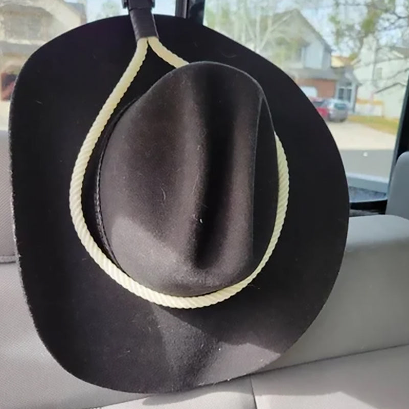 Vehicle Cowboy Hat Holder With Suction Mount
