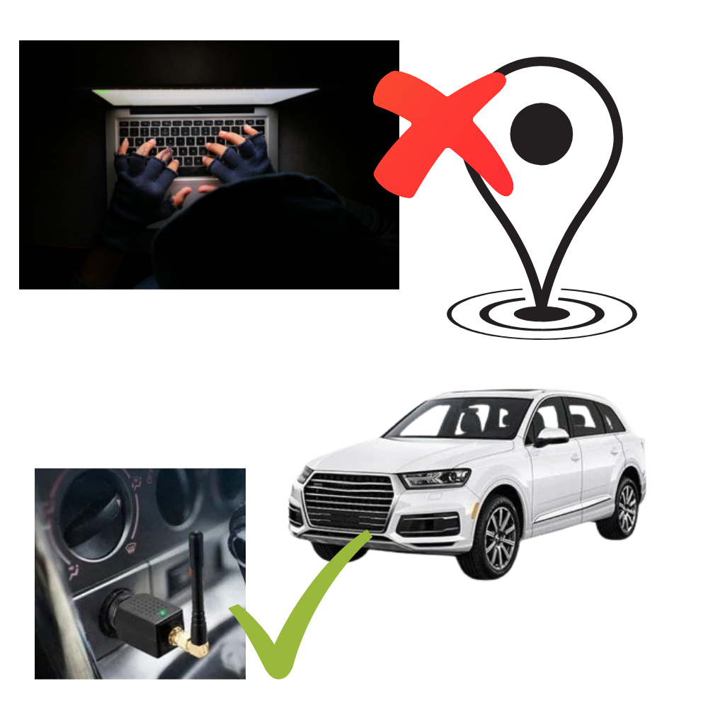 Vehicle GPS Tracker Anti Theft Real Time Location Monitoring Device Compact Security Tracking System