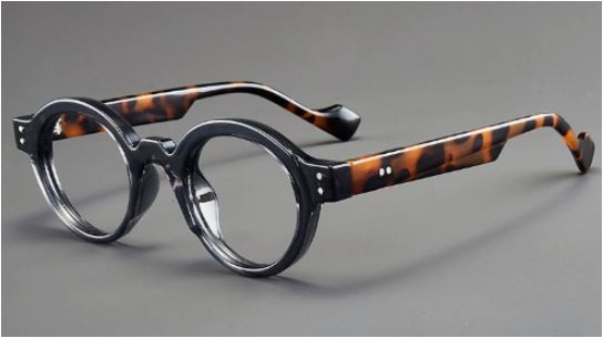 Vintage Acetate Eyeglass Frames Lightweight Unisex Optical Glasses