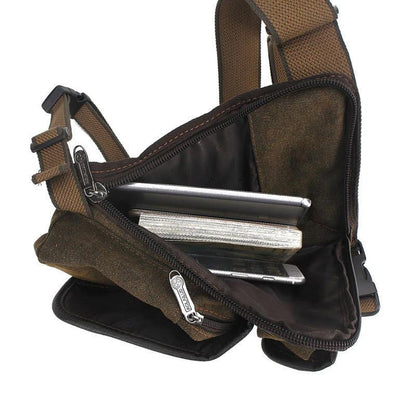 Vintage Canvas Rider Leg Bag
