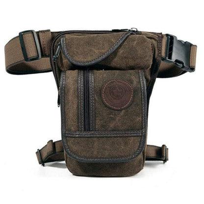 Vintage Canvas Rider Leg Bag