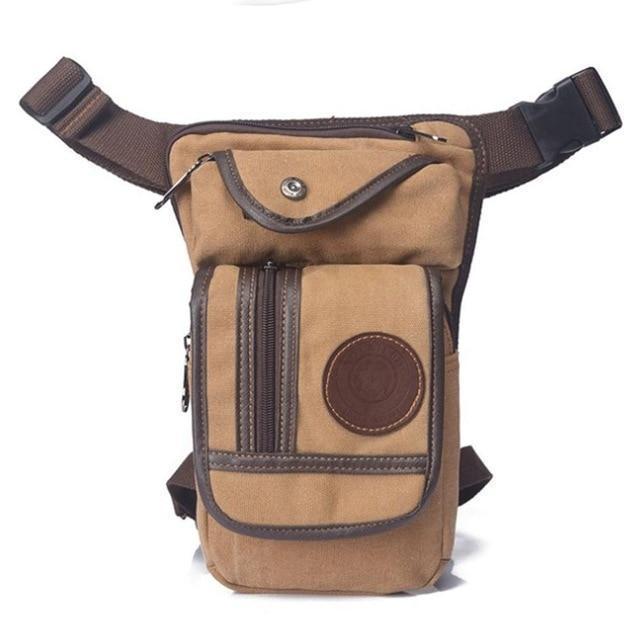 Vintage Canvas Rider Leg Bag