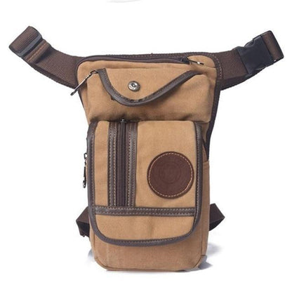 Vintage Canvas Rider Leg Bag
