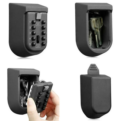 Wall Mounted Key Safe With 4 Digit Combination Lock