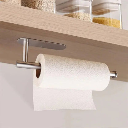 Wall Mounted Paper Towel Holder No Drill Stainless Steel