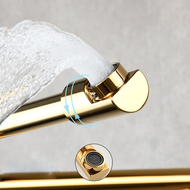 Wall Mounted Pot Filler Faucet with Single Lever Handle
