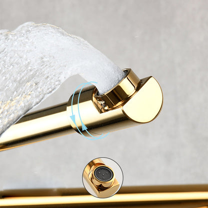 Wall Mounted Pot Filler Faucet with Single Lever Handle
