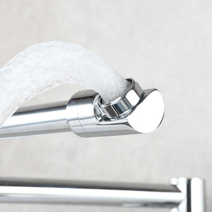 Wall Mounted Pot Filler Faucet with Single Lever Handle