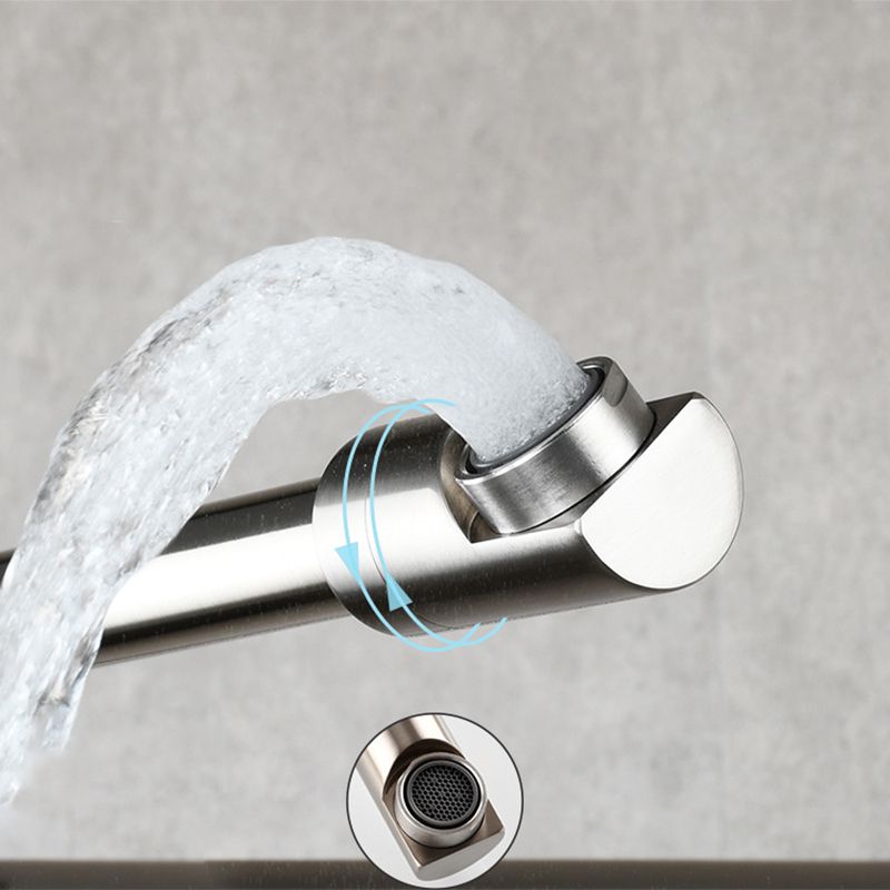 Wall Mounted Pot Filler Faucet with Single Lever Handle