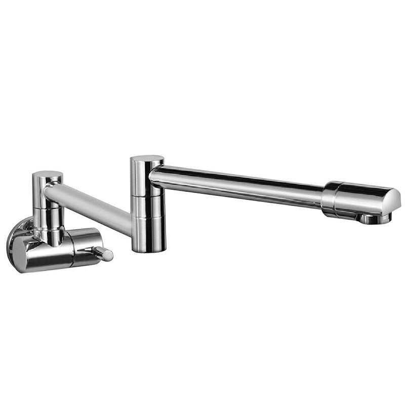 Wall Mounted Pot Filler Faucet with Single Lever Handle