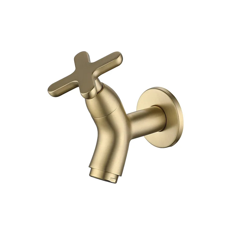 Wall Mounted Solid Brass Cold Water Faucet