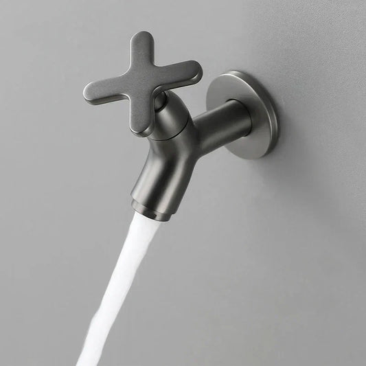 Wall Mounted Solid Brass Cold Water Faucet