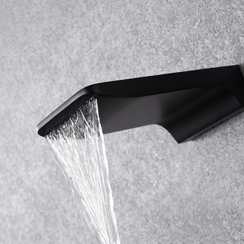 Wall Mounted Waterfall Bathroom Faucet with Hot and Cold Mixer