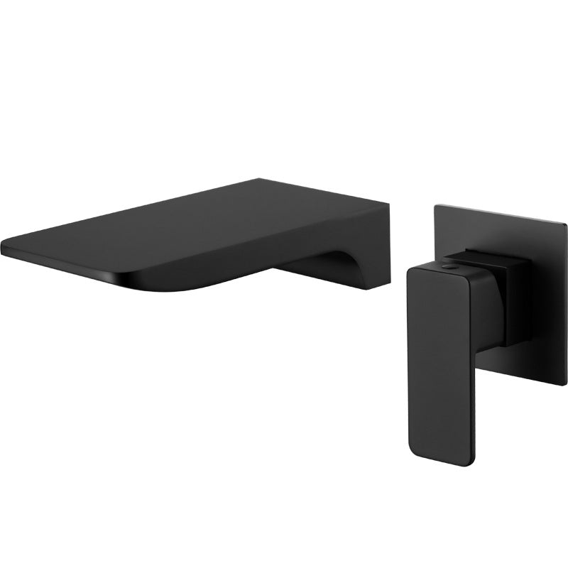 Wall Mounted Waterfall Bathroom Faucet with Hot and Cold Mixer