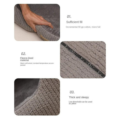 Warm Enclosed Pet Bed for Dogs and Cats