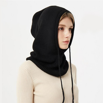 Warm Knit Winter Beanie Hat Soft Stretch Foldable Cold Weather Headwear Everyday Casual Comfort Cap
