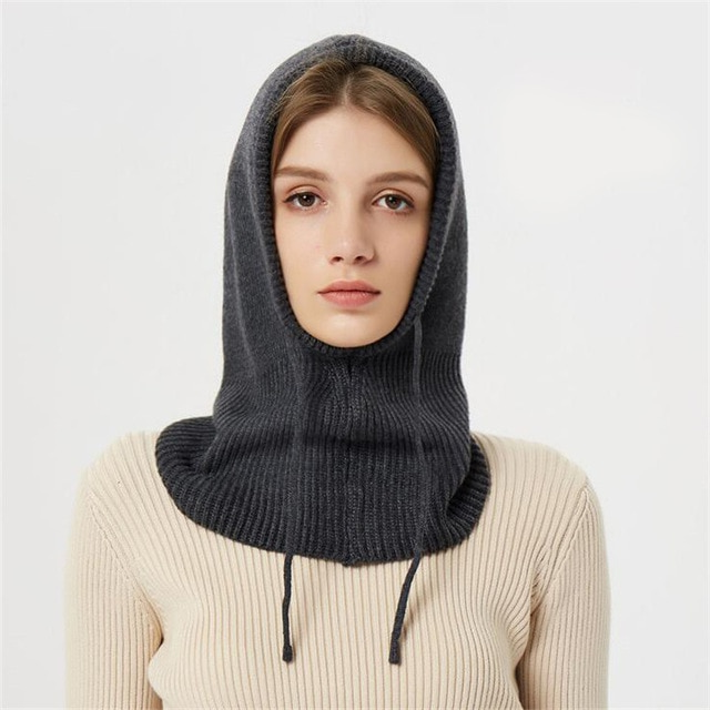 Warm Knit Winter Beanie Hat Soft Stretch Foldable Cold Weather Headwear Everyday Casual Comfort Cap