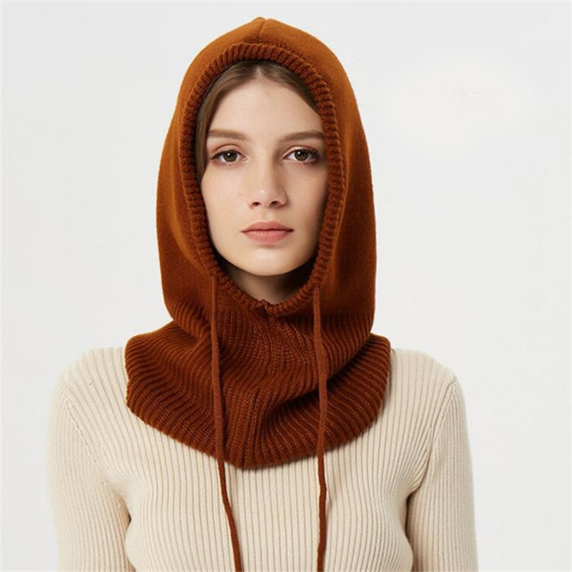 Warm Knit Winter Beanie Hat Soft Stretch Foldable Cold Weather Headwear Everyday Casual Comfort Cap