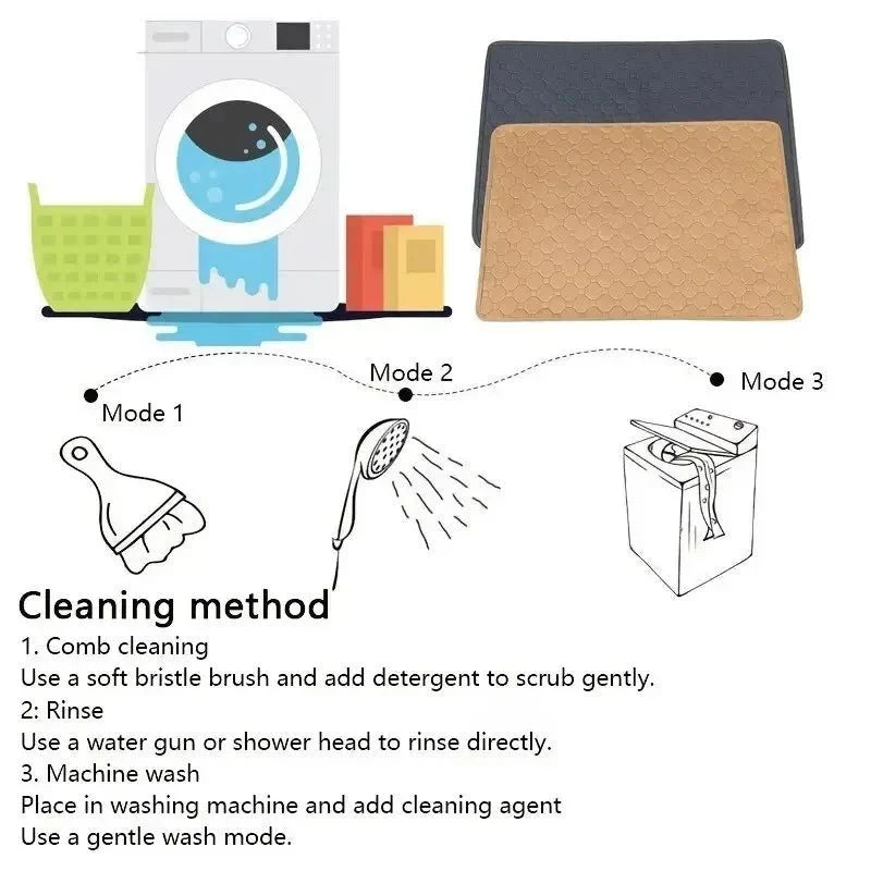 Washable Dog Pee Pads Reusable Leakproof Pet Training Mat