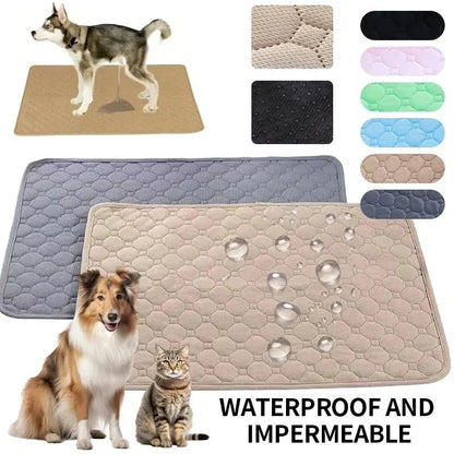 Washable Dog Pee Pads Reusable Leakproof Pet Training Mat