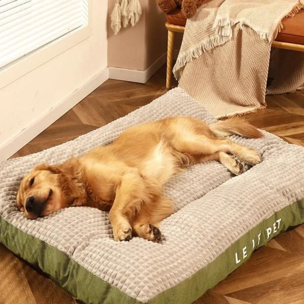 Washable Fleece Pet Bed Cushion for Dogs and Cats