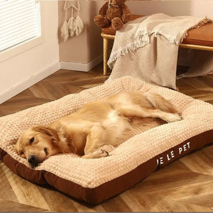 Washable Fleece Pet Bed Cushion for Dogs and Cats