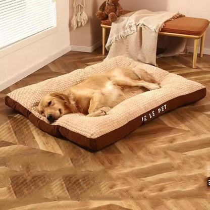 Washable Fleece Pet Bed Cushion for Dogs and Cats