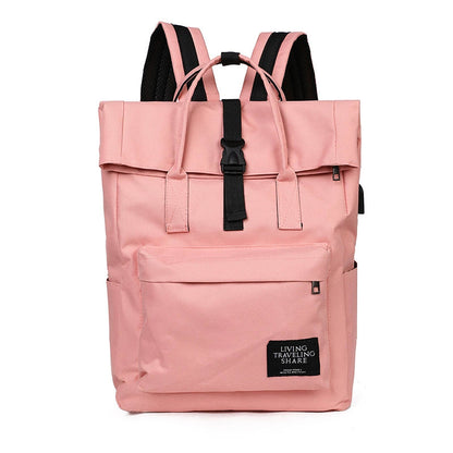 Water Resistant Laptop Backpack with USB Charging Port