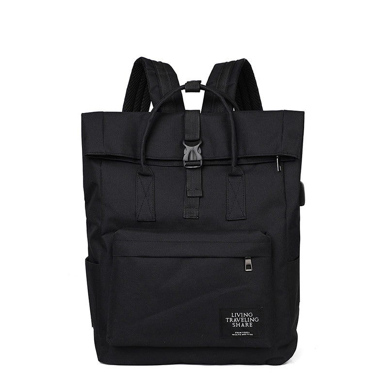 Water Resistant Laptop Backpack with USB Charging Port