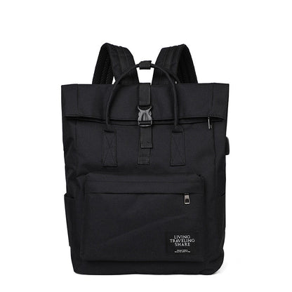 Water Resistant Laptop Backpack with USB Charging Port