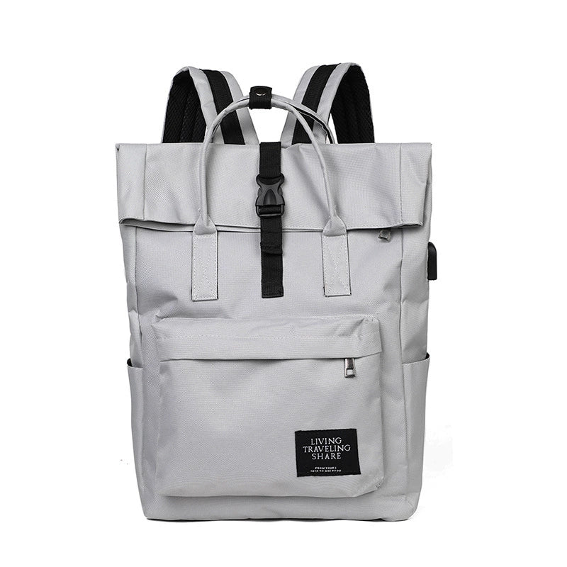 Water Resistant Laptop Backpack with USB Charging Port