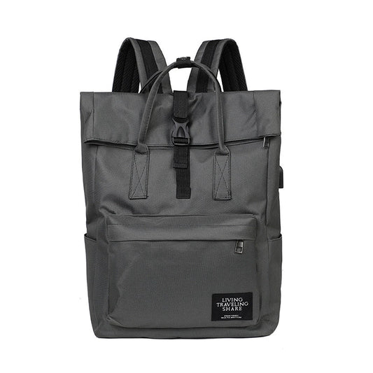 Water Resistant Laptop Backpack with USB Charging Port