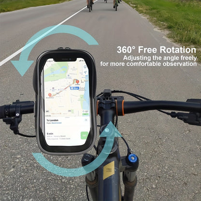 Waterproof 360 Rotating Phone Holder for Bike and Motorcycle