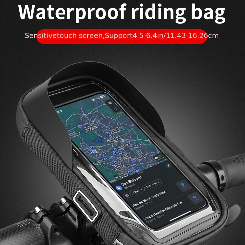 Waterproof 360 Rotating Phone Holder for Bike and Motorcycle
