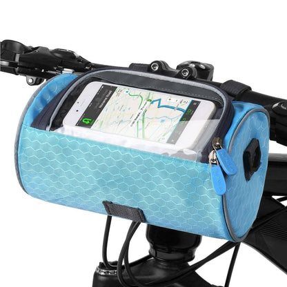 Waterproof Bicycle Handlebar Bag with Touchscreen Phone Window