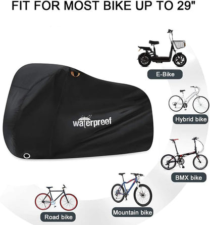 Waterproof Bicycle Storage Cover for Outdoor Weather Protection
