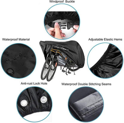 Waterproof Bicycle Storage Cover for Outdoor Weather Protection