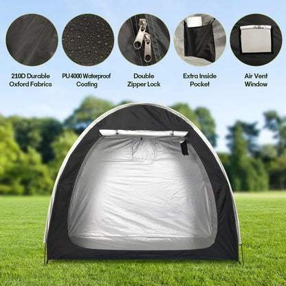 Waterproof Bicycle Storage Tent for 2 Bikes