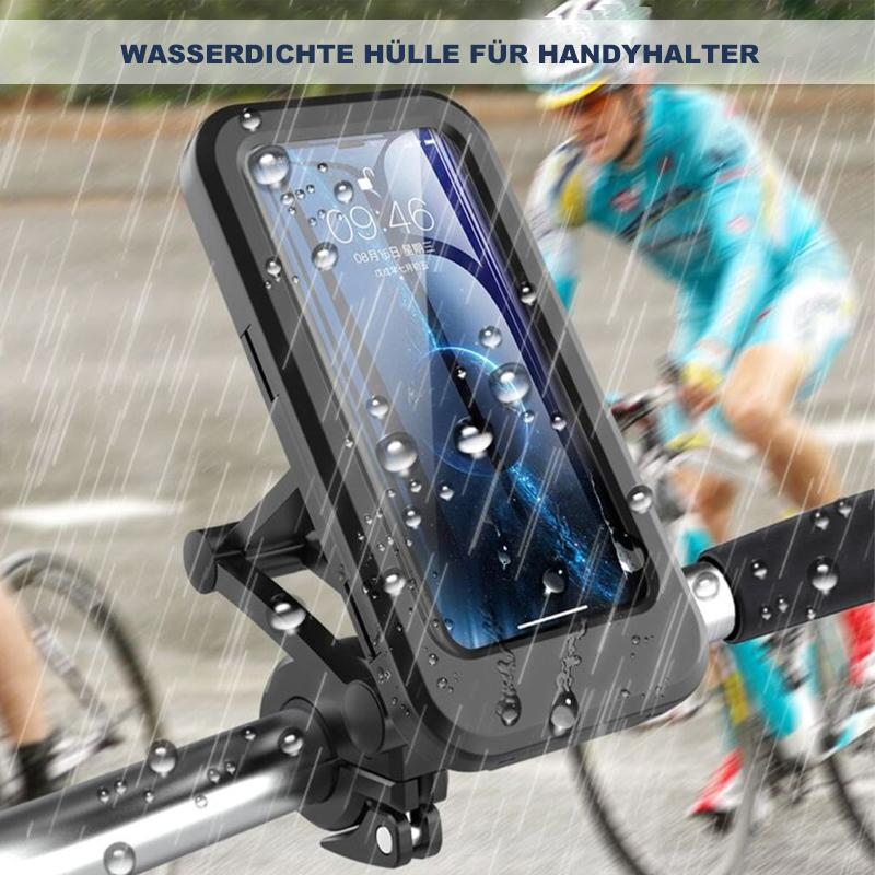 Waterproof Bike Phone Mount with 15W Power Bank Handlebar Holder